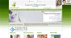 Desktop Screenshot of longevitywellness.net